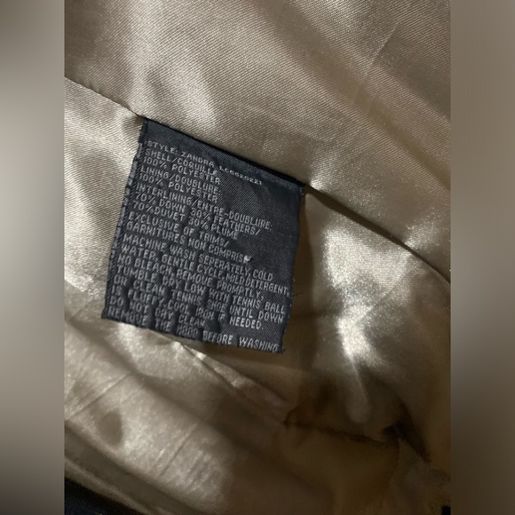 Liz Claiborne Puffer Long Coat | Small | Black | Good Condition - Picture 6 of 8